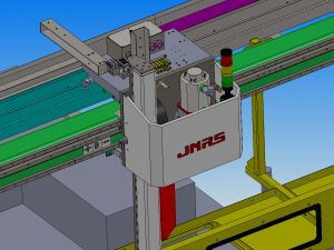 automatic processing line for gearbox pump body 3D Модель