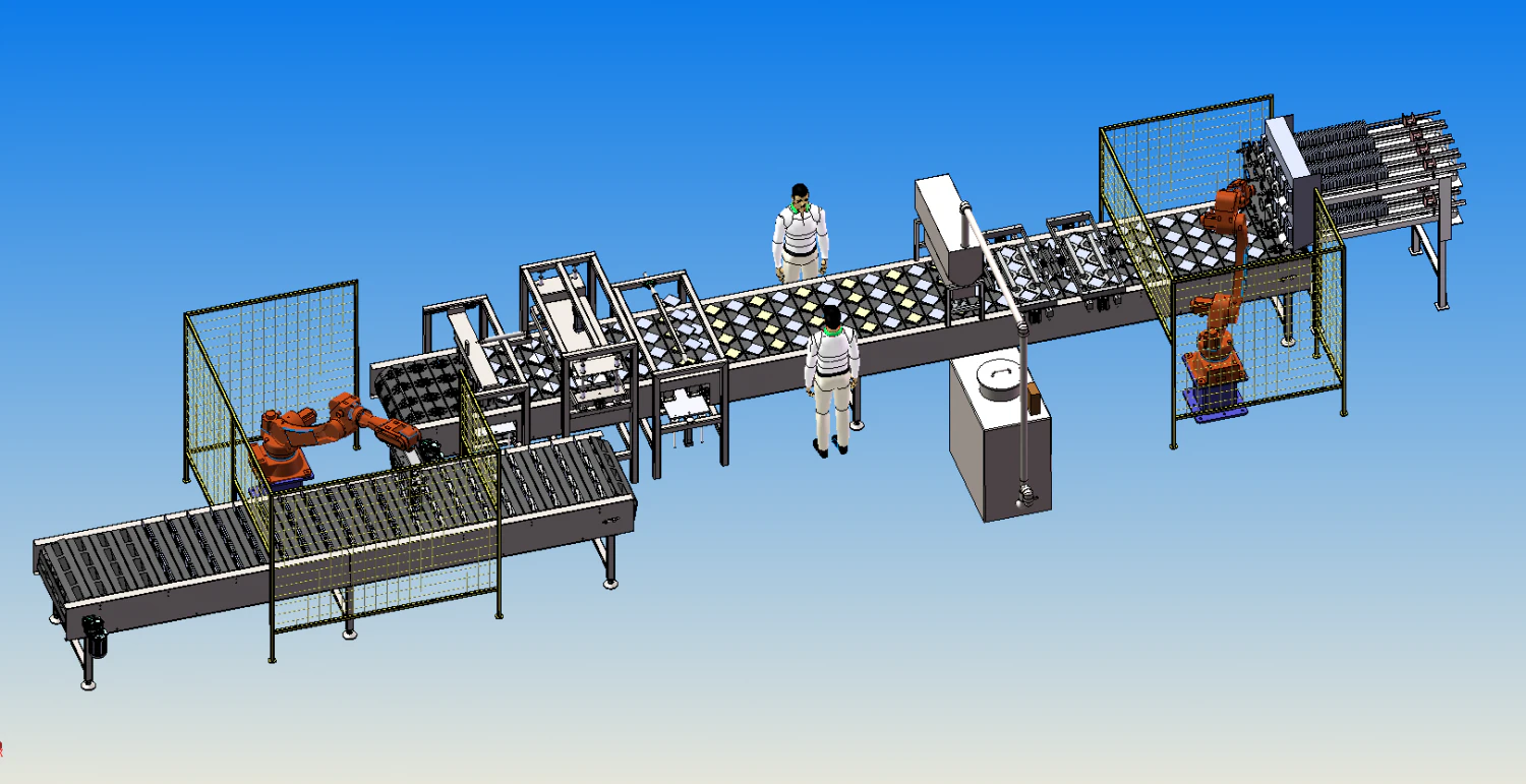 sandwich hamburger production line 3D Model .c4d .max .obj .3ds .fbx .stl .blend 