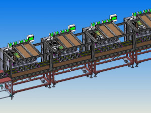 motor welding line 3D Модель