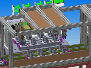 motor welding line 3D Model