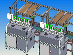 motor welding line 3D Модель