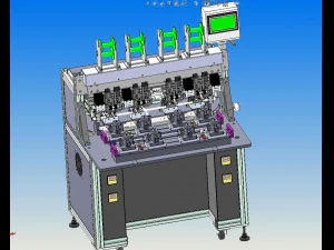 motor welding line 3D Model