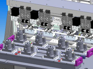 motor welding line 3D Model