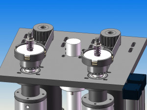 equipment for spray cap filling and labeling production line 3D Модель