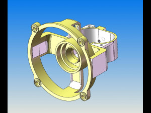 automatic assembly equipment for motor parts Modello 3D