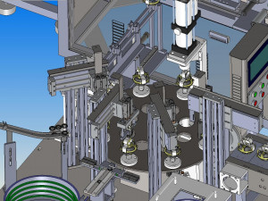 automatic assembly equipment for motor parts Modello 3D