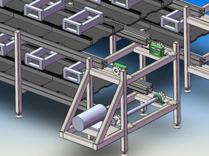 ceramic production line 3D 모델