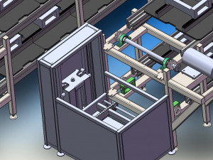 ceramic production line 3D 모델