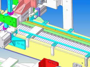 design model of automatic filling production line 3D-Modell