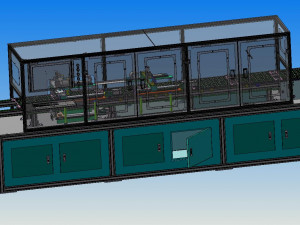 wifi automatic test production line equipment 3D Model