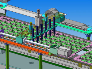 wifi automatic test production line equipment 3D Model