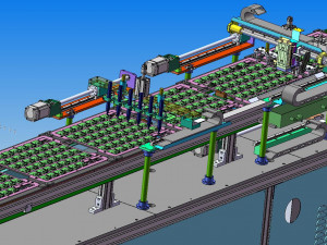 wifi automatic test production line equipment 3D Model