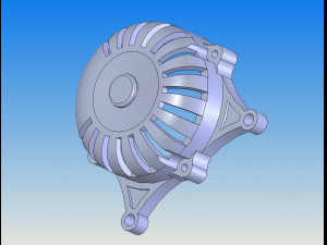 generator assembly line drawing file scheme 3D Model