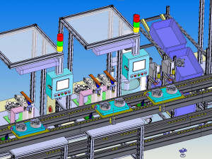 generator assembly line drawing file scheme 3D Model