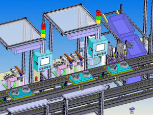 generator assembly line drawing file scheme 3D Model