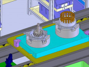generator assembly line drawing file scheme 3D Model