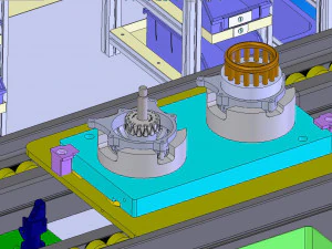 generator assembly line drawing file scheme 3D Model