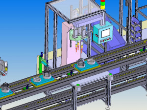 generator assembly line drawing file scheme 3D Model