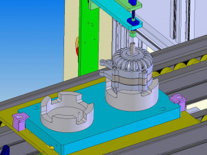 generator assembly line drawing file scheme 3D Model