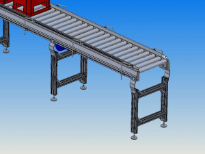 industrial box washing equipment Modelo 3D