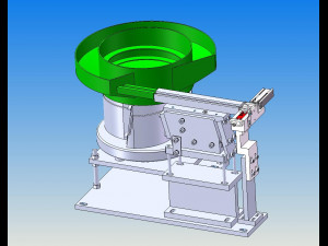 automobile door lock production line 3D 模型