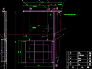 desenho de forno de resist&ecirc;ncia com carrinho de fibra completa 3x2x15m Modelo 3D