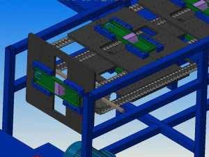 automatic welding production line 3D Model