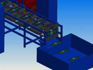 automatic welding production line 3D मॉडल