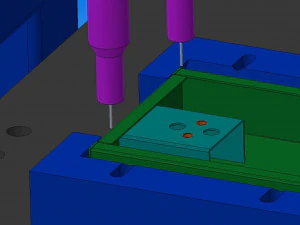 automatic welding production line 3D Model