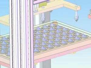 apple earphone polishing cable 3D Model