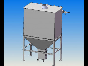 of bag filter 3D Model