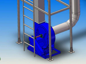 of bag pulse bag filter 3D Model