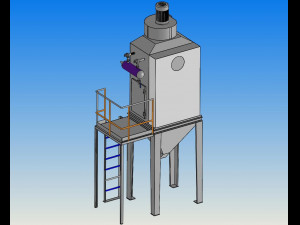 cartridge filter 3Dモデル
