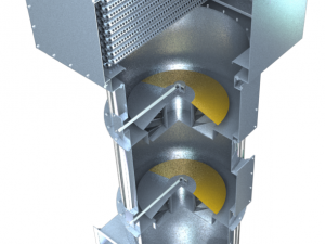 water film dust collector Modello 3D