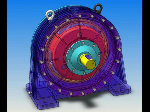 nw planetary reducer 3D Model