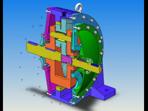 nw planetary reducer Modelo 3D