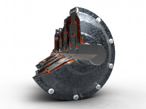 planetary gearbox 3D 模型