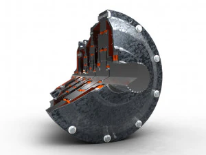 planet dişli kutusu 3D Model