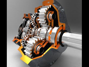 planetary gearbox 3D Model