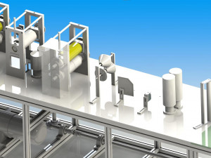 cap making equipment for medical operation cap 3D Model