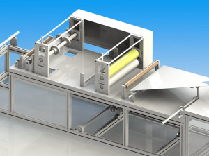 cap making equipment for medical operation cap 3D Model