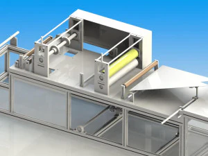 cap making equipment for medical operation cap 3D Model
