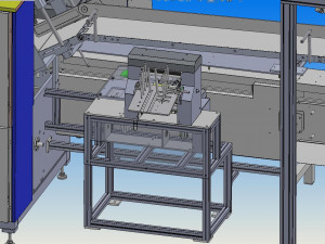automatic packing line medicine bottle cosmetics toothpaste mask 3D Model
