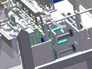 automatic packing line medicine bottle cosmetics toothpaste mask 3D Model