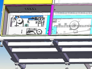 automatic packing line medicine bottle cosmetics toothpaste mask 3D Model