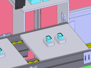 mobile phone charger automatic assembly line 3D Model