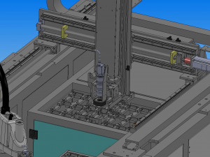mobile phone film assembly line 3Dモデル