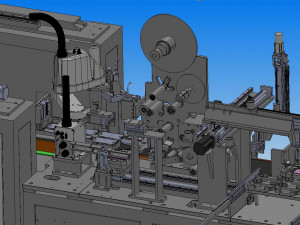 mobile phone film assembly line 3Dモデル