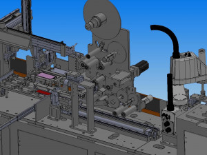 mobile phone film assembly line 3Dモデル