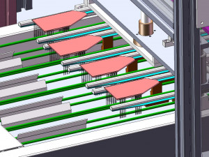 display automatic dispensing uv curing line 3D 모델